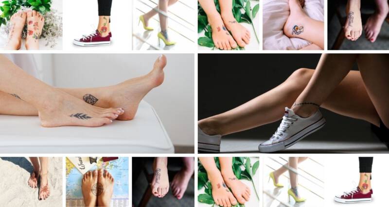 Tatuaż na stopie galeria inspiracji Tatuaż na stopie galeria inspiracji