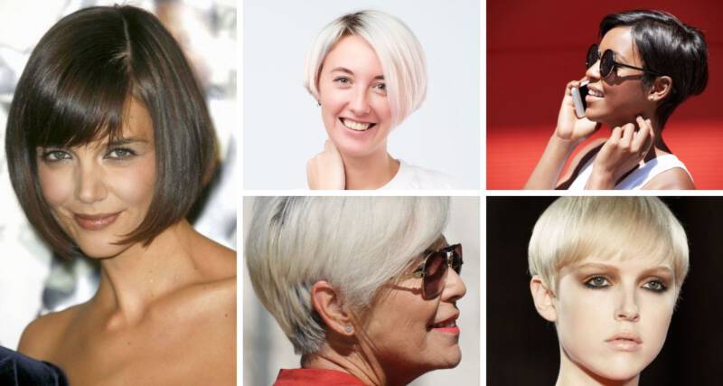 Krótkie fryzury bombki inspiracje