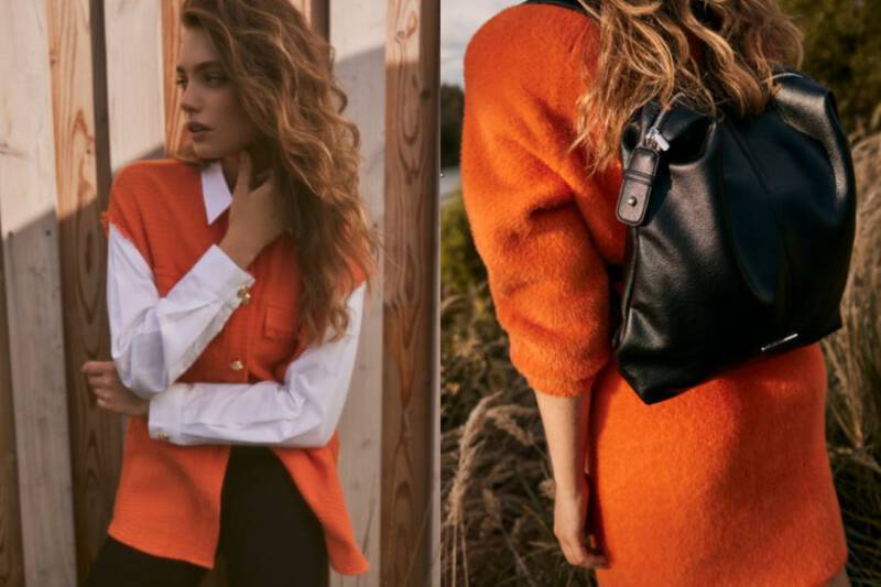 pomarańcz jako TOP kolor w nadchodzącym sezonie - piękne propozycje kreacji od MOHITO