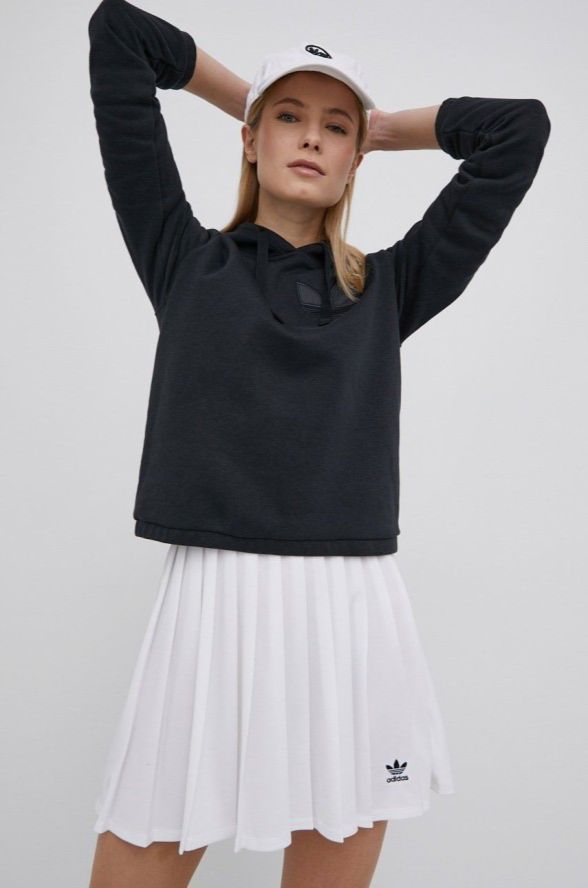 biała spódnica plisowana tenniscore