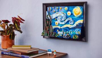 Wyjątkowy, trójwymiarowy obraz van Gogha „Gwiaździsta noc”!