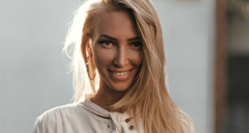 Beżowy blond - zdjęcia