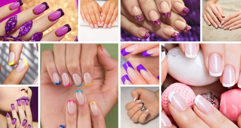 Paznokcie french manicure - inspiracje