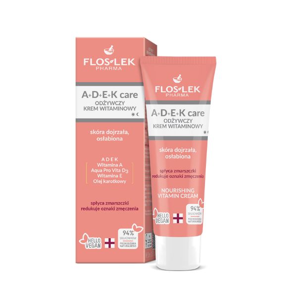 FLOSLEK Pharma, A+D+E+K care, Odżywczy krem witaminowy