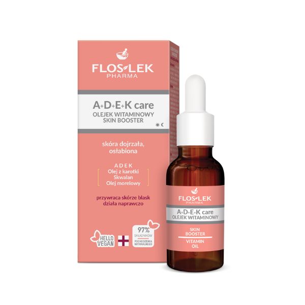 FLOSLEK Pharma, A+D+E+K care, Olejek witaminowy Skin Booster
