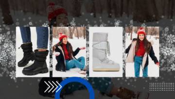 Jak nosić śniegowce - styliazcje, inspiracje