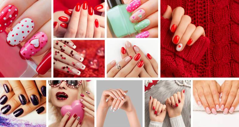 Walentynkowe paznokcie 2023 - inspiracje, pomysły, zdjęcia Walentynkowe paznokcie 2023 - inspiracje, pomysły, zdjęcia