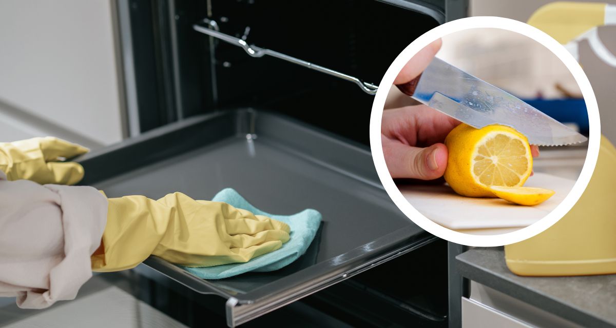 Czyszczenie piekarnika cytryną