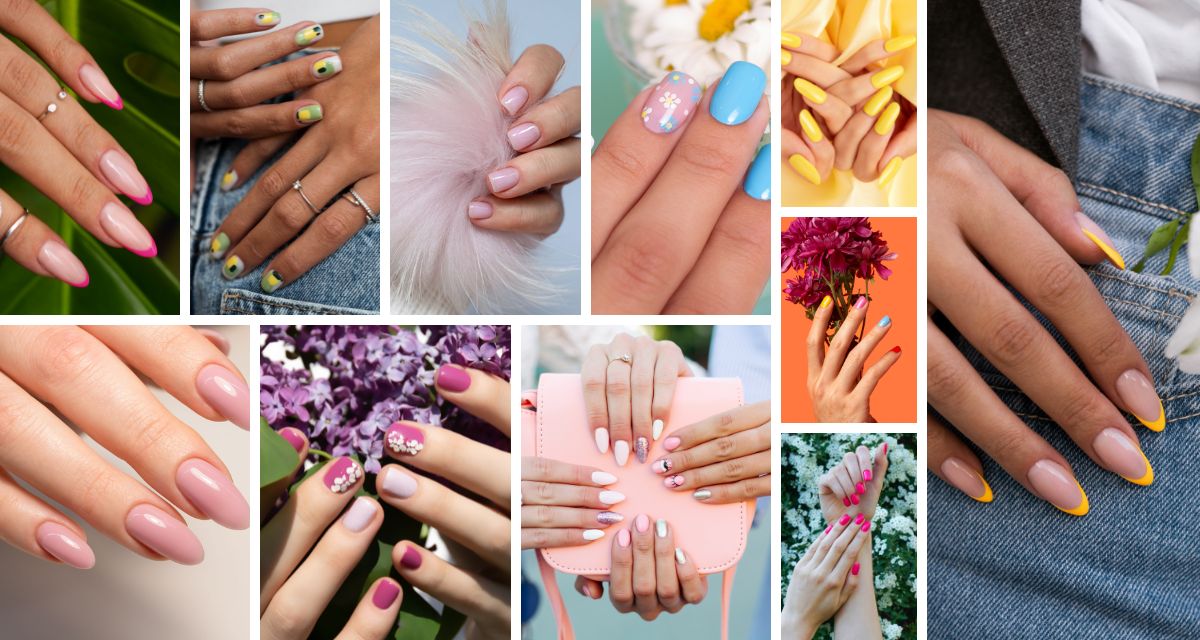 Paznokcie na wiosnę 2023 Paznokcie na wiosnę 2023