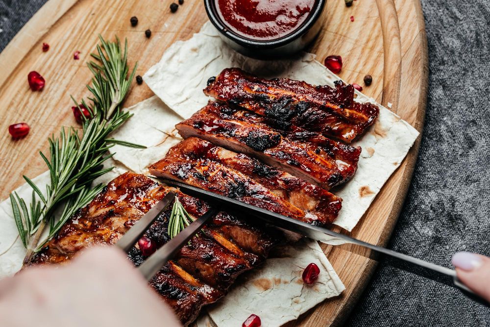 Żeberka barbecue 
