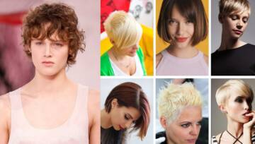 krótkie fryzury damskie bez układania