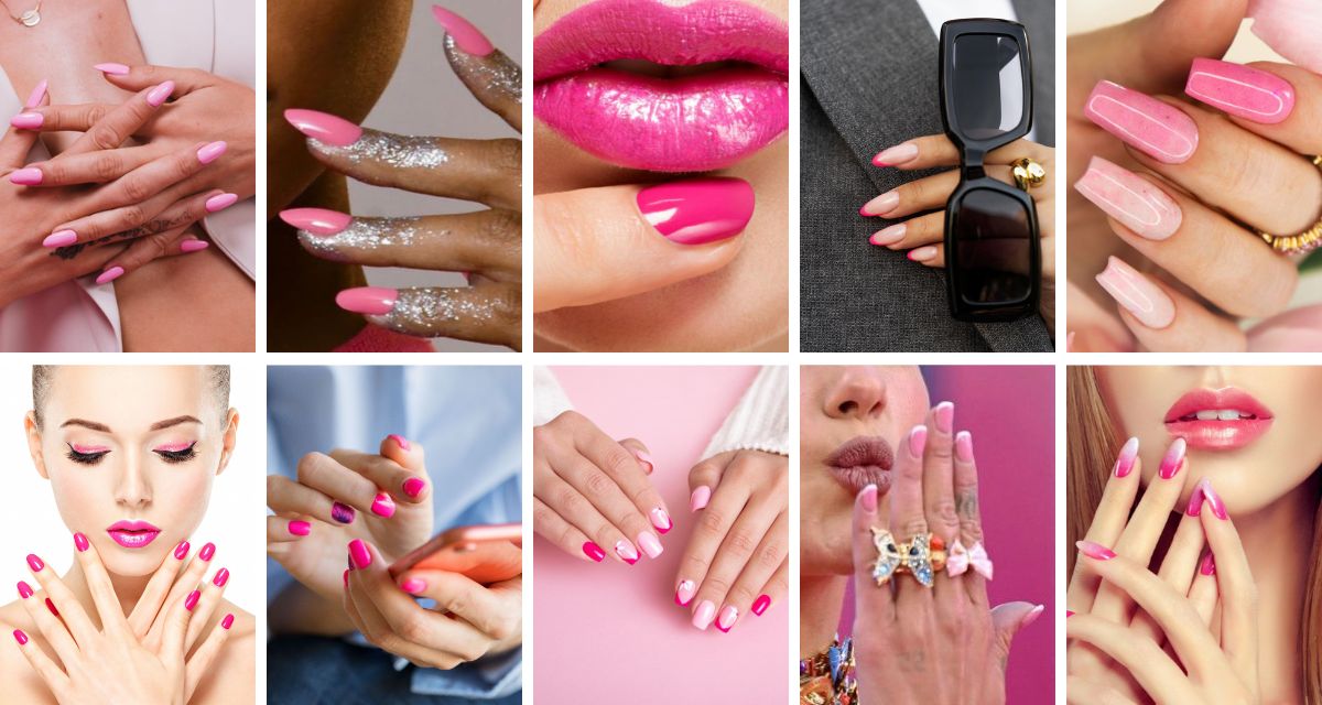 Barbie nails paznokcie Barbie Barbie nails paznokcie Barbie