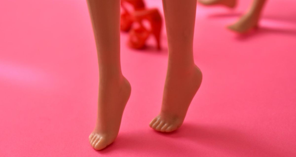 „Barbie Foot Challenge”