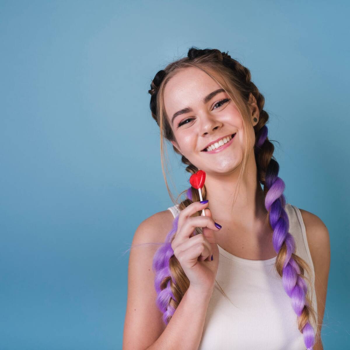 Fryzury festiwalowe dla długich włosów