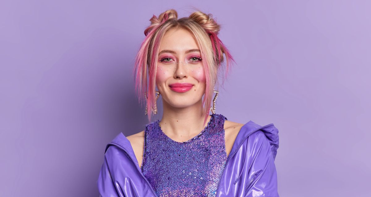 makijaż na różowo