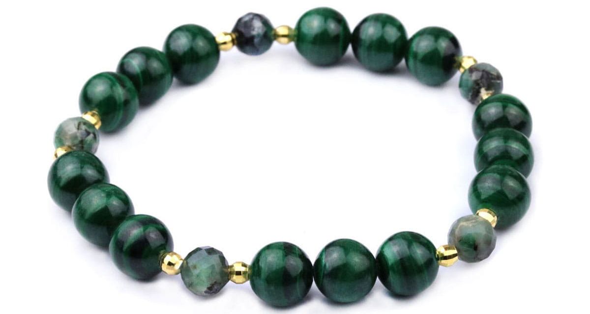 bransoletka malachit naturalny/brazi.pl bransoletka malachit naturalny