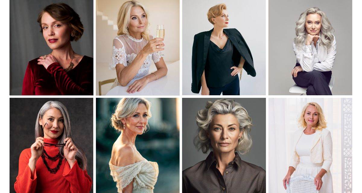 Fryzury na wesele po 50 roku życia dla mam Pary Młodej