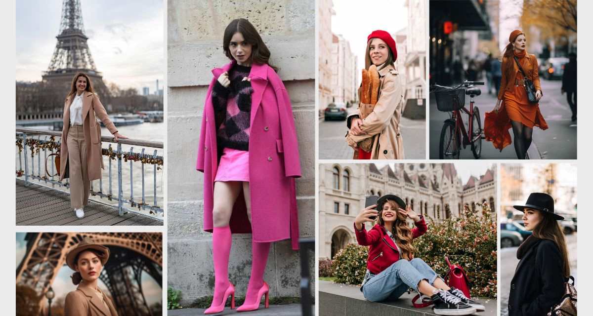 Fot. Freepik/ kadr z "Emily in Paris"- East News jesienna moda