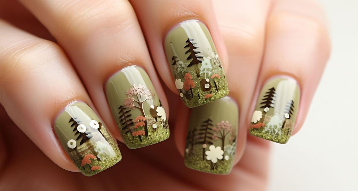 manicure leśny