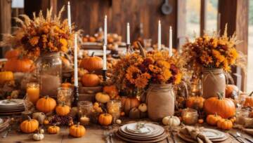 jesienny bukiet do domu