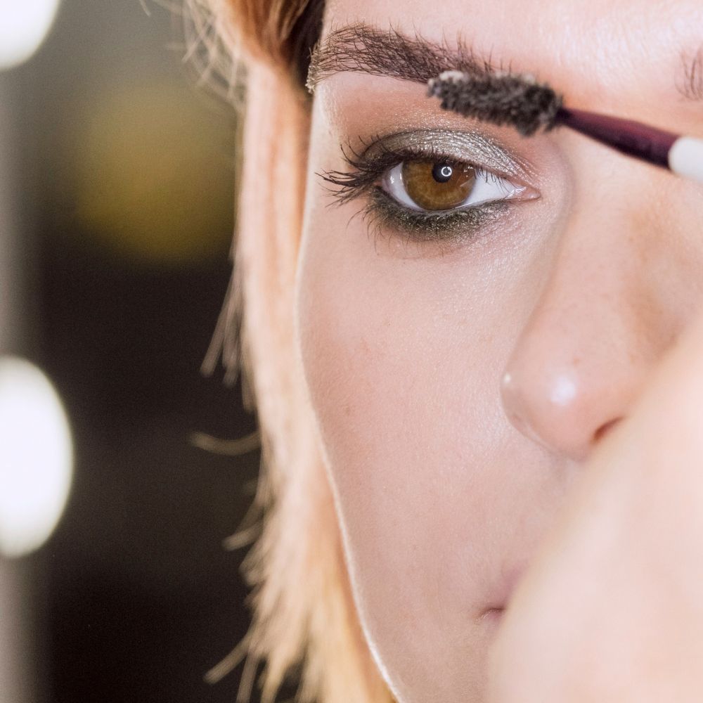 makijaż oczu i brwi