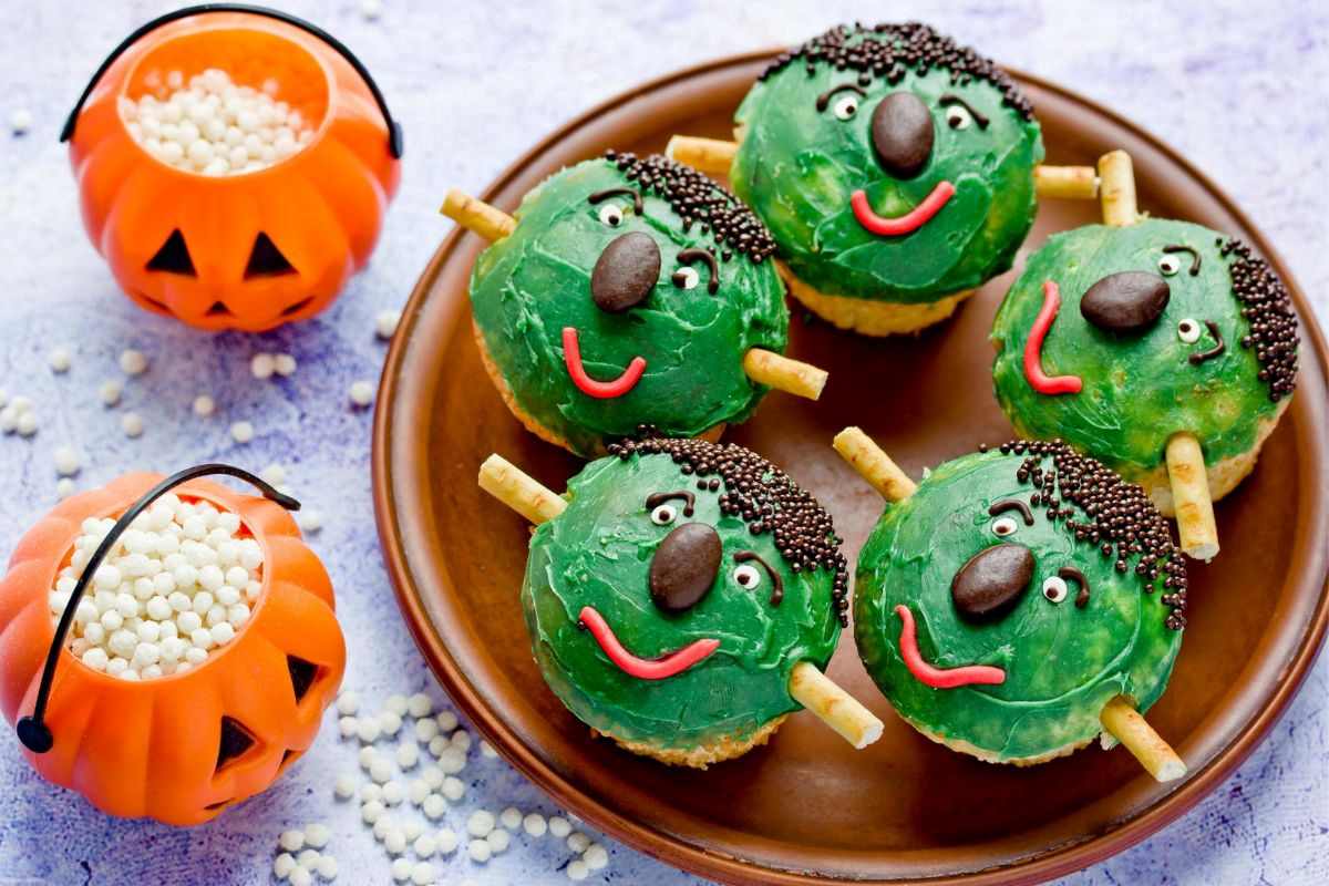 babeczki Frankenstein