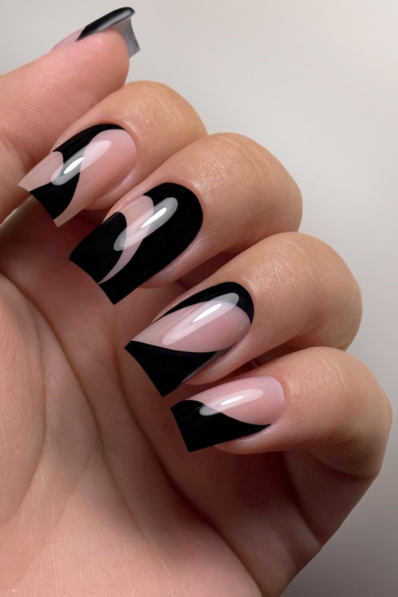 paznokcie kwadratowe