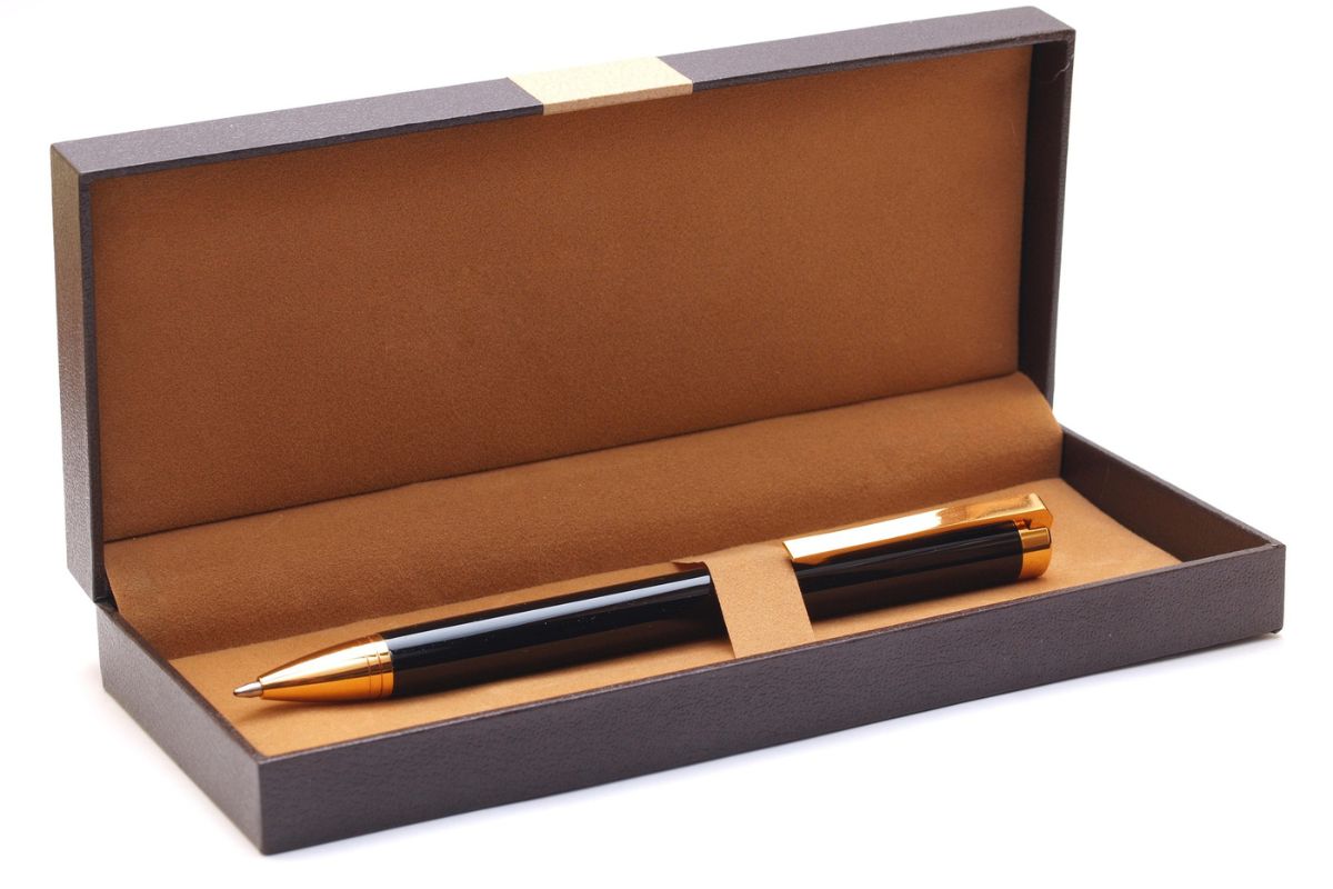 długopis w eleganckim opakowaniu