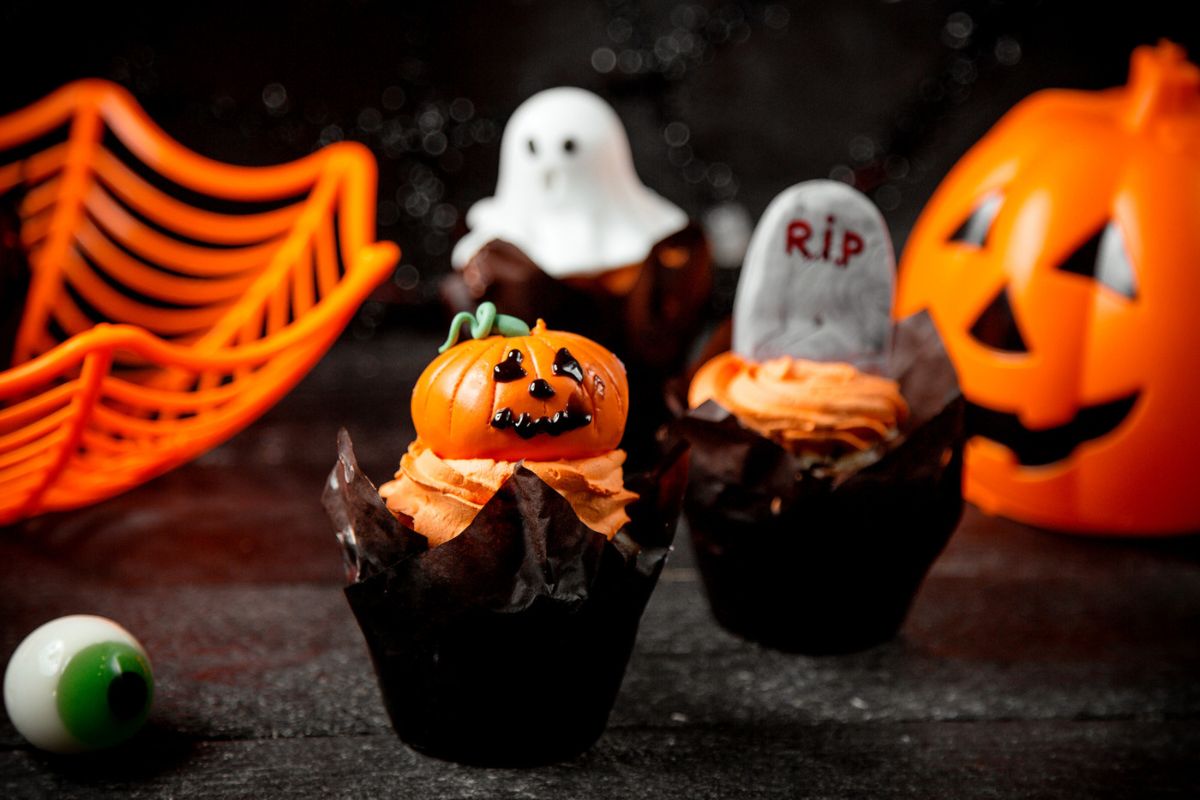 babeczki ciasteczka na Halloween