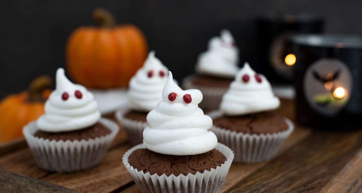 muffinki duchy na Halloween