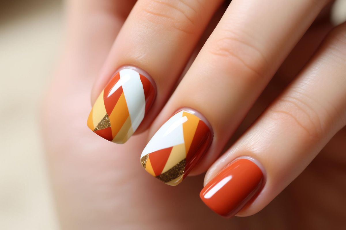 paznokcie na jesień geometryczne wzory Freepik paznokcie na jesień geometryczne wzory