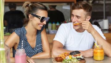 dry dating podczas lunchu
