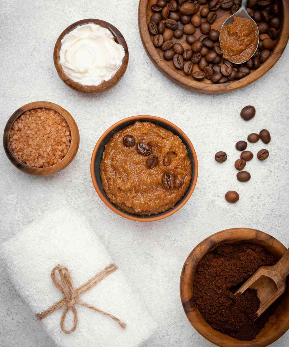 kosmetyki na bazie kawy Freepik kosmetyki na bazie kawy