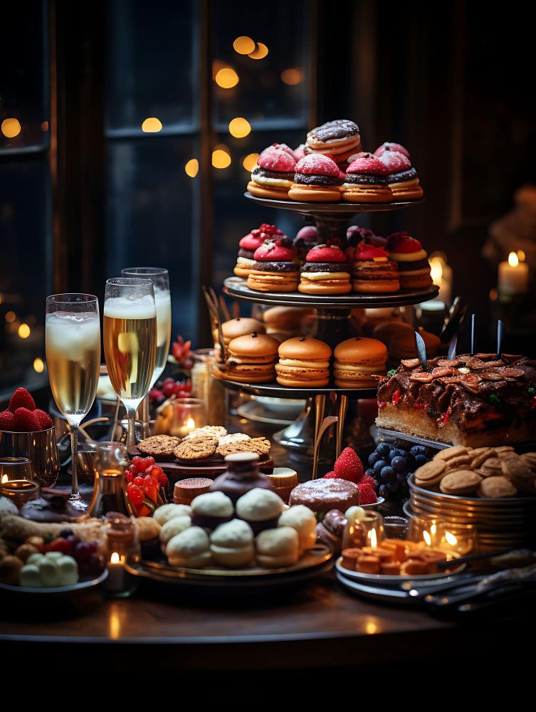 patera z ciastkami patera z ciastkami