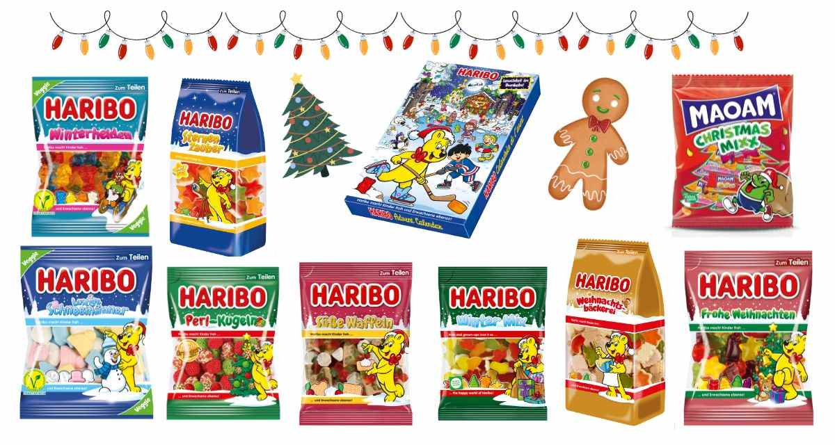 świąteczna edycja haribo i maoam  świąteczna edycja haribo i maoam