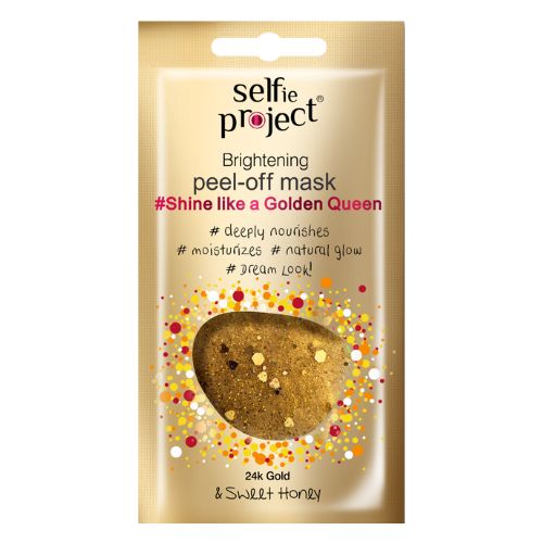 złota maseczka peel-off selfie project złota maseczka peel-off selfie project