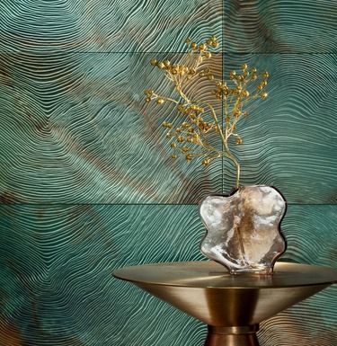 Zielone płytki ścienne z kolekcji Unit Plus Reef