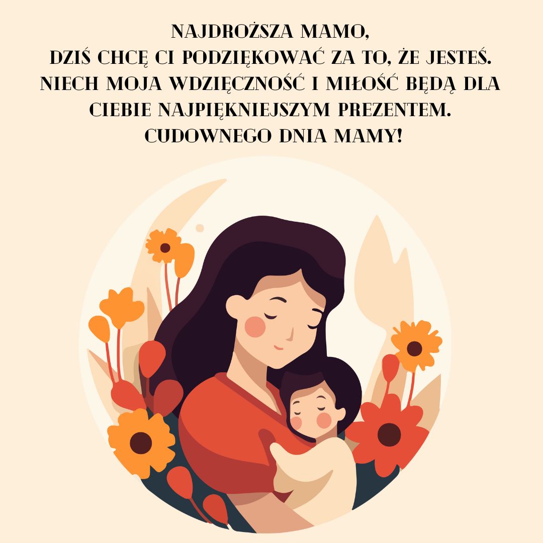 co napisać dla mamy