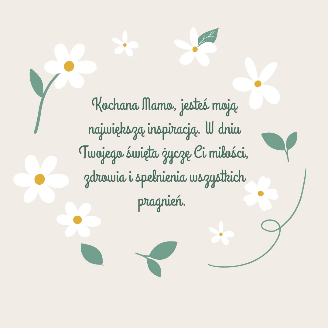 ciepłe słowa na Dzień Matki