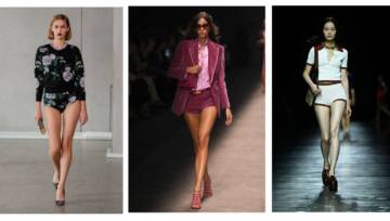 mikroszorty na pokazach