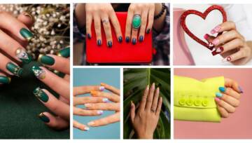 paznokcie na wesele 2024