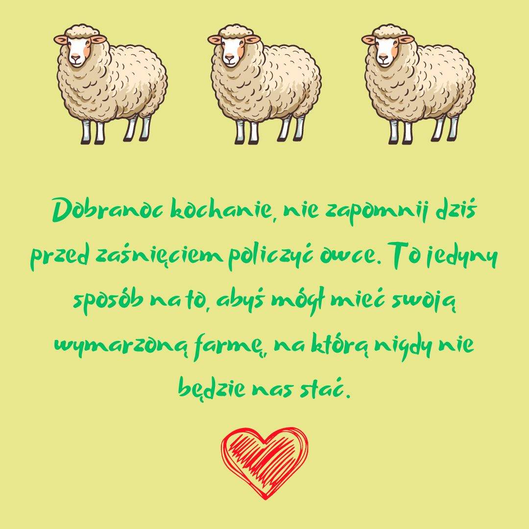 śmieszne życzenia na dobranoc