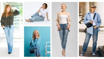 jeansy dla kobiet po 50-tce