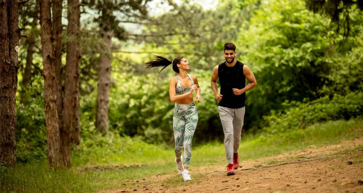 jogging