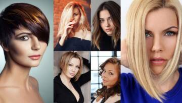 modne fryzury 2025 wyszczuplające twarz