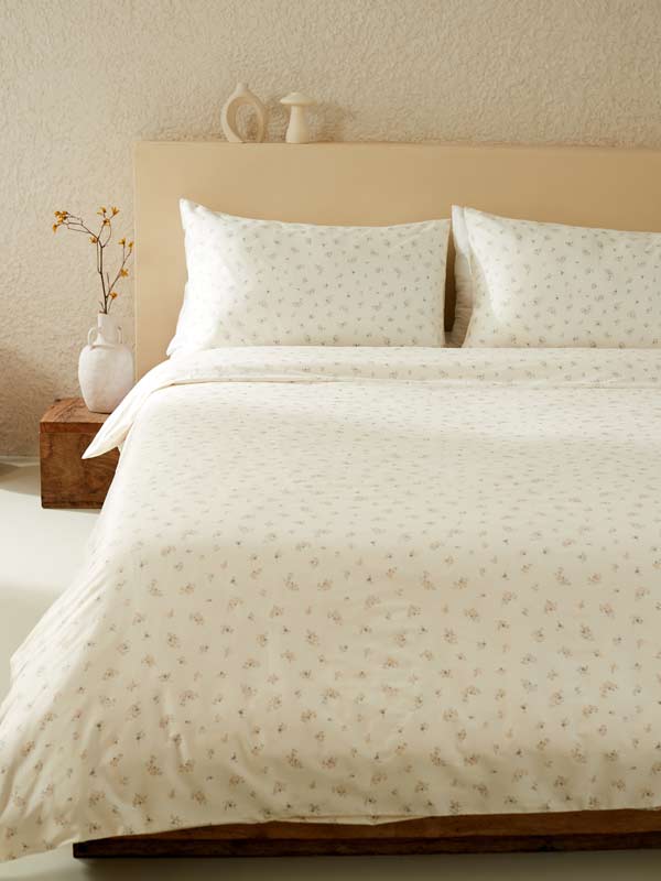 biała bawełniana pościel