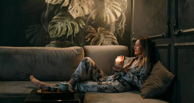 wieczorne rytuały na dobry sen