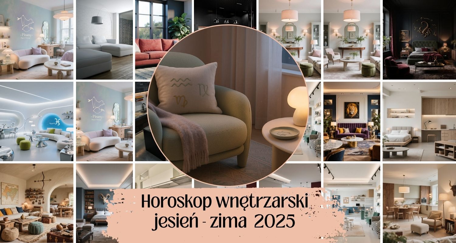 horoskop wnętrzarski jesień zima 2025