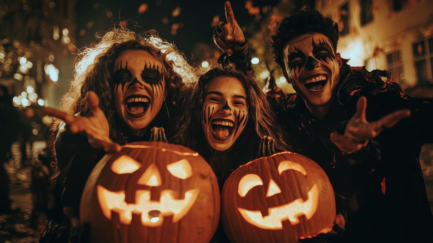 makijaż na halloween