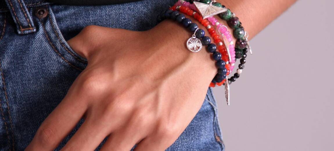 bransoletka na gumce